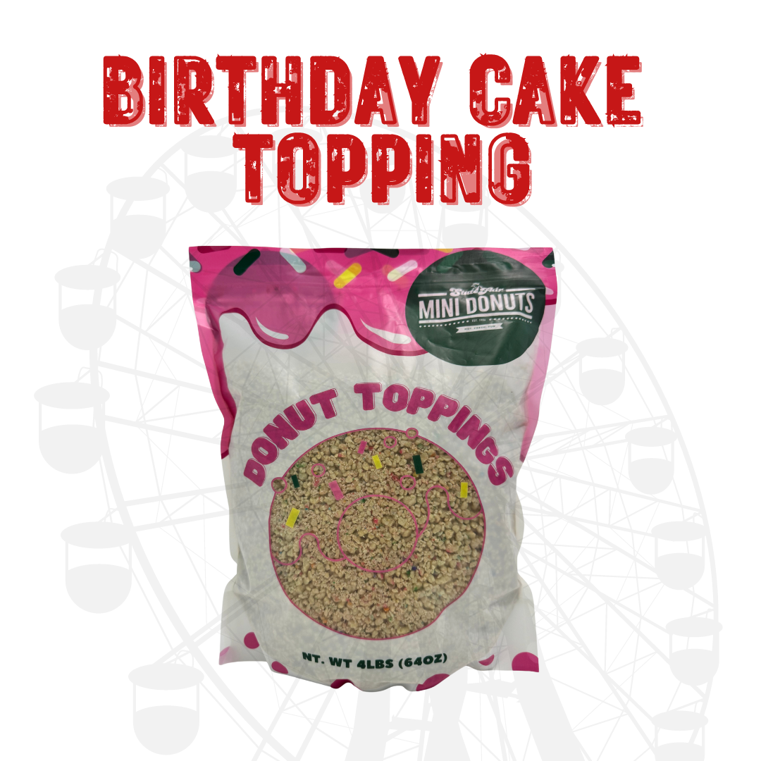 Birthday Cake Donut/Dessert Topping