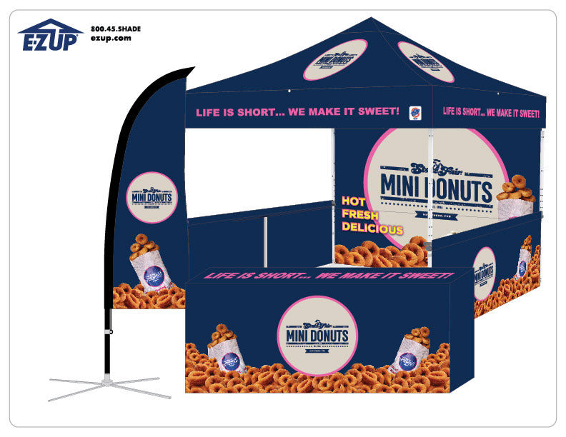 State Fair Mini Donuts- Tent Walls & Canopy