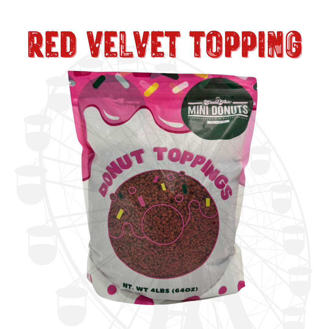 Red Velvet Donut/Dessert Topping