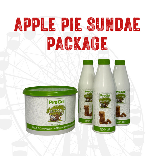 Apple Pie Donut Sundae Recipe Package